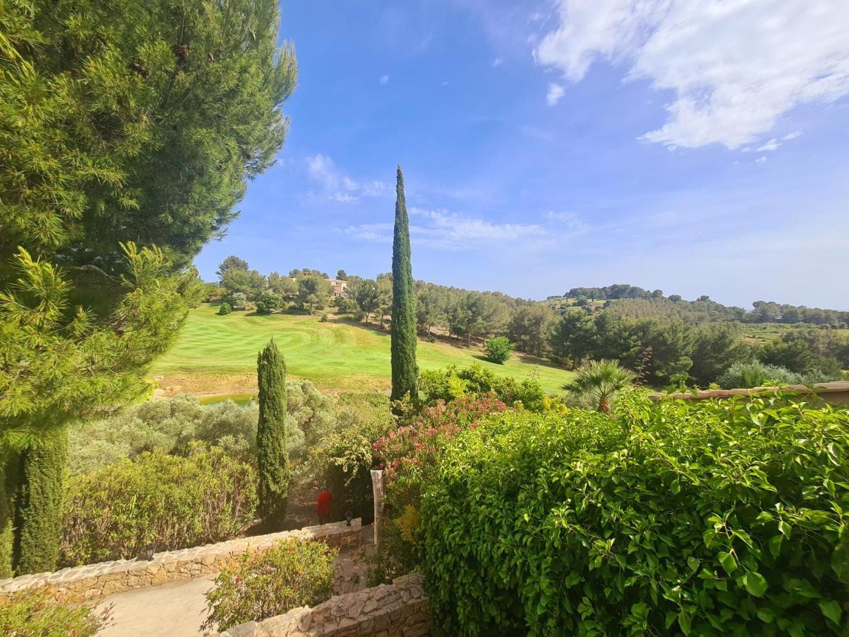 Superbe Villa-Domaine Avec Golf Piscine Et Tennis Saint-Cyr-sur-Mer Exterior foto