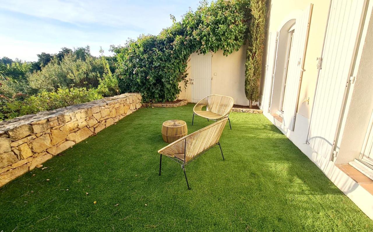 Superbe Villa-Domaine Avec Golf Piscine Et Tennis Saint-Cyr-sur-Mer Exterior foto