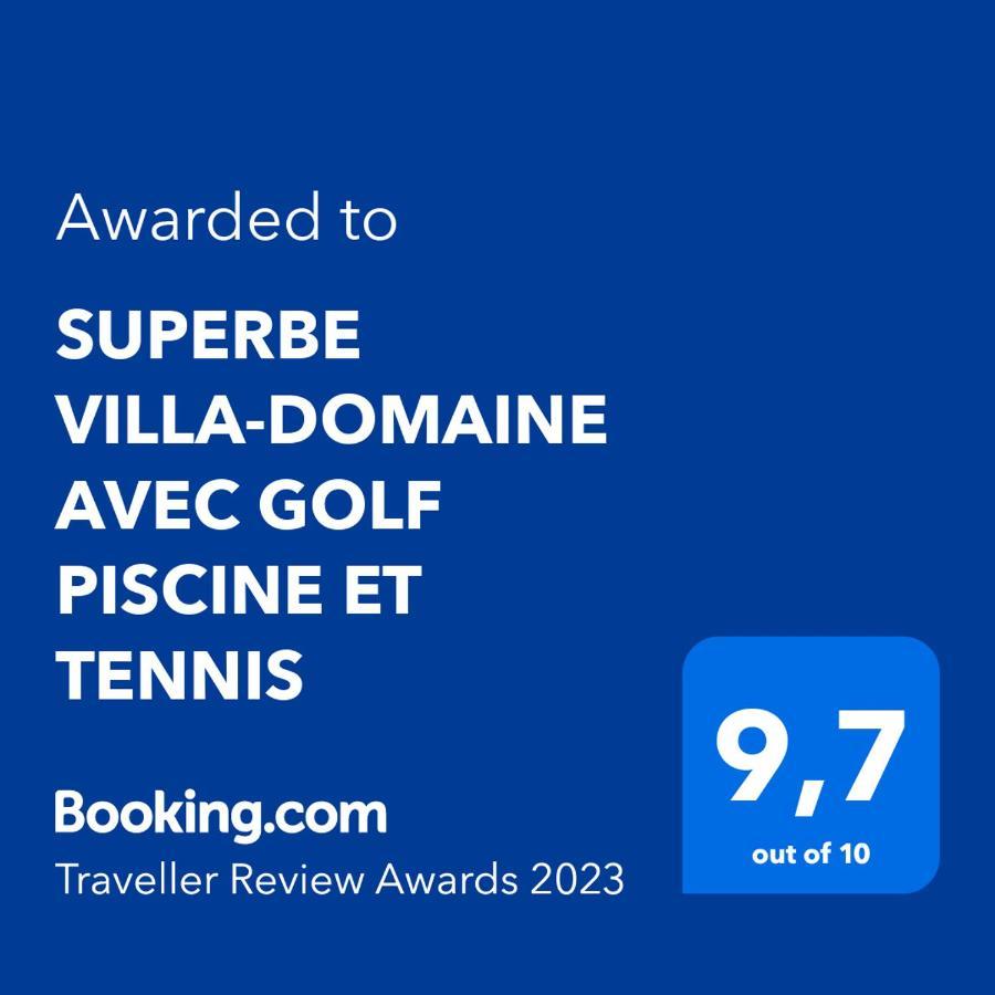 Superbe Villa-Domaine Avec Golf Piscine Et Tennis Saint-Cyr-sur-Mer Exterior foto