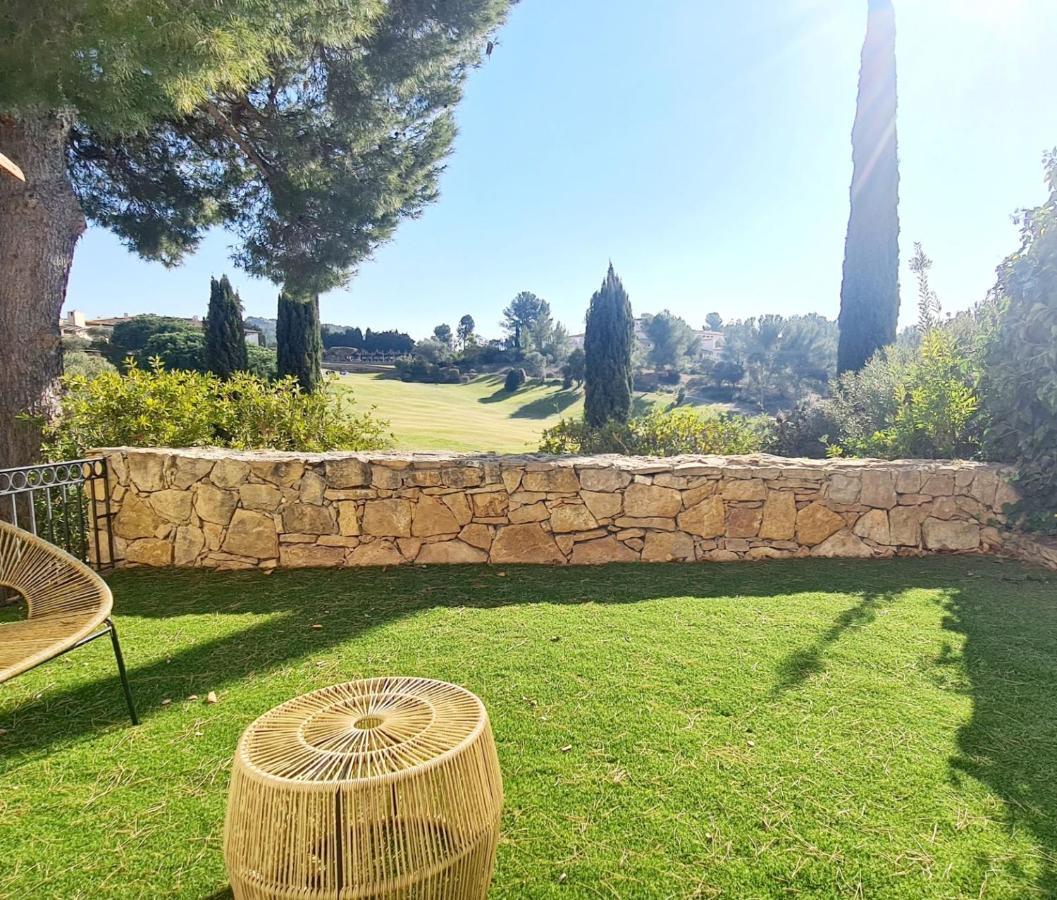 Superbe Villa-Domaine Avec Golf Piscine Et Tennis Saint-Cyr-sur-Mer Exterior foto